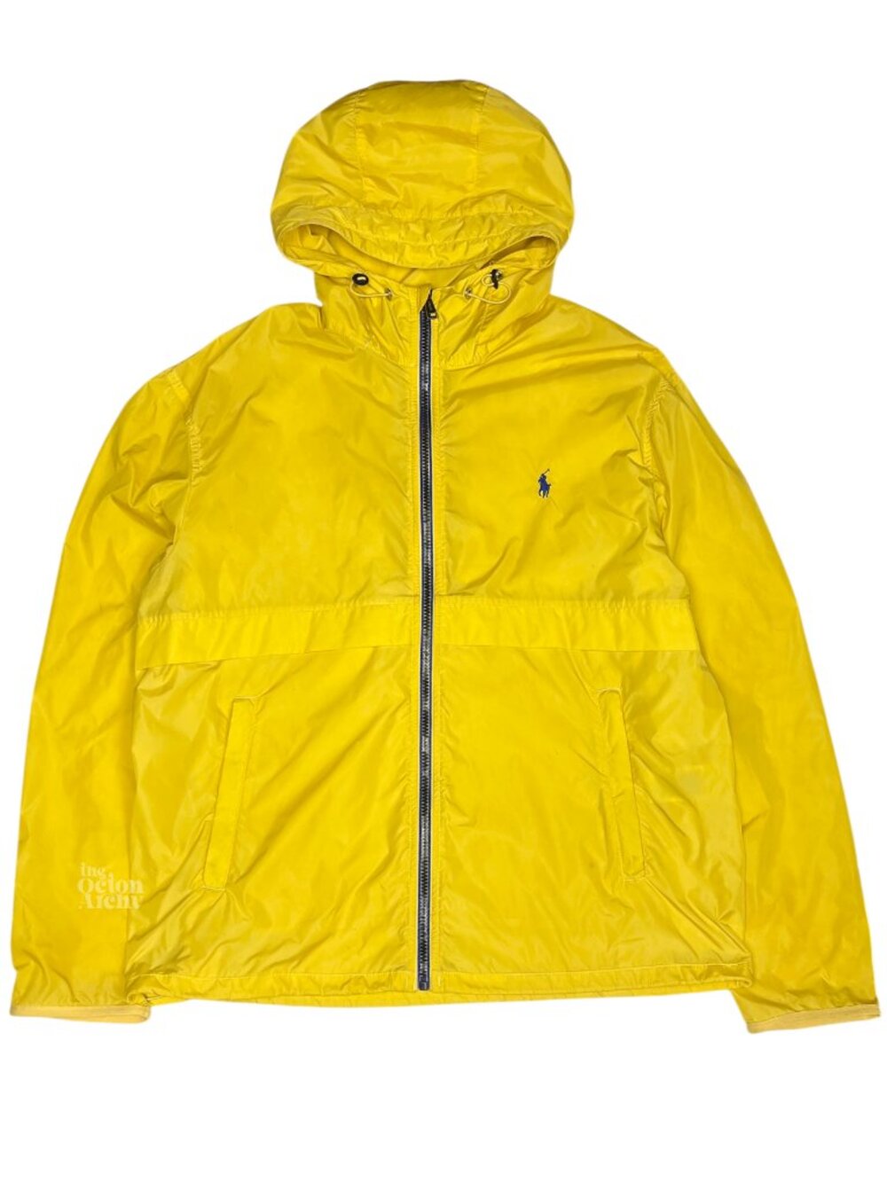 Size L Polo Ralph Lauren Nylon Track Jacket 'Yellow' 710832220003 Pre-Owned